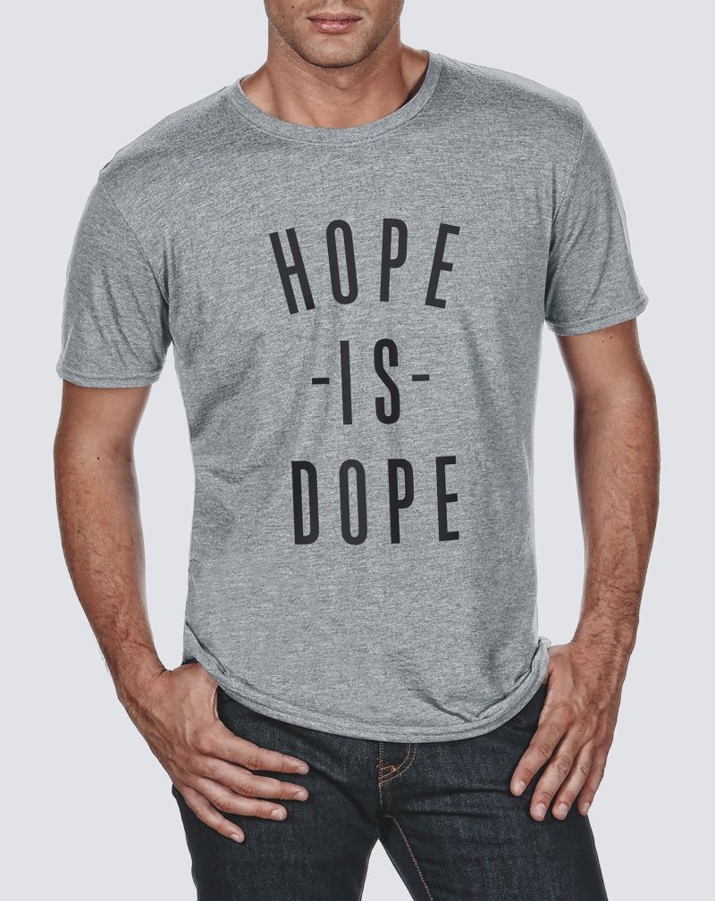 Hope Is Dope Men's Tri-blend Tee